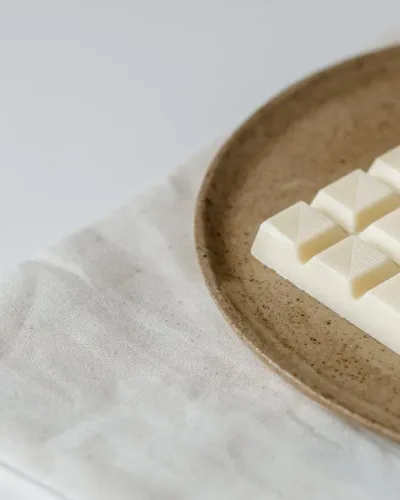 Chocolate blanco.